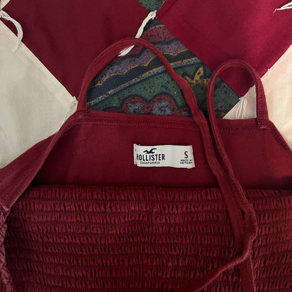 Red Hollister tank top size small - Picture 2 of 3